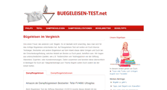 Desktop Screenshot of buegeleisen-test.net