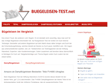 Tablet Screenshot of buegeleisen-test.net