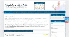 Desktop Screenshot of buegeleisen-test.info